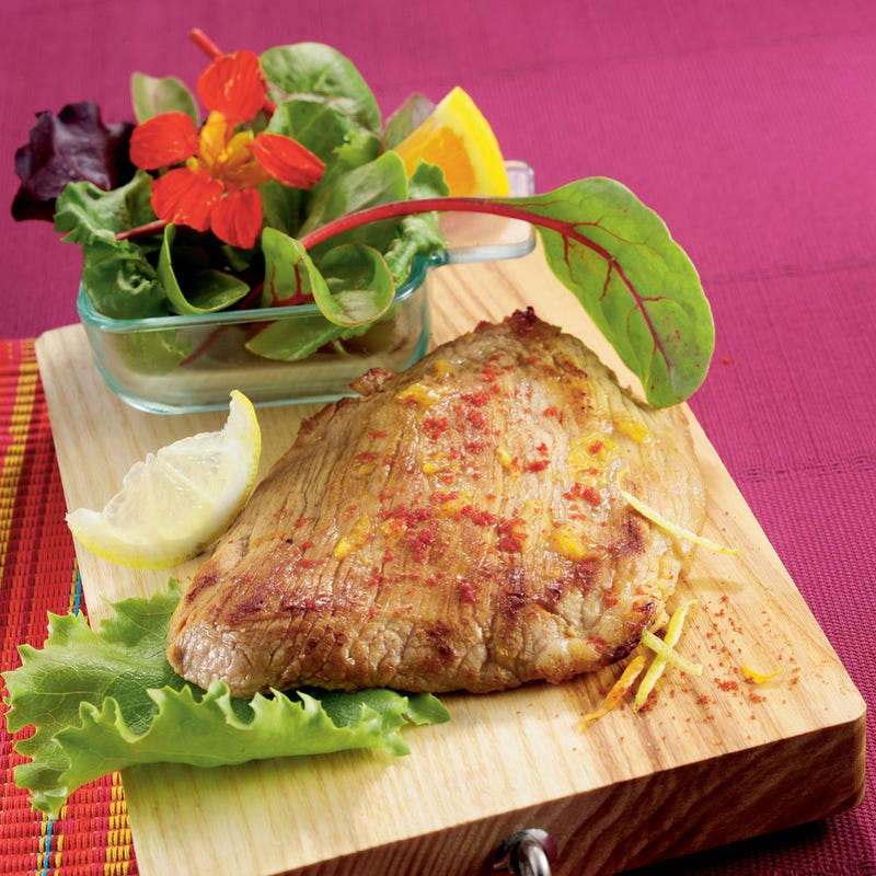 Photo de/du Escalopes de veau au paprika et aux agrumes par WW