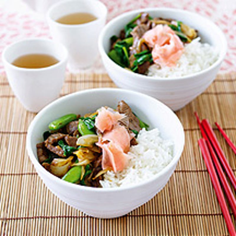 Photo de/du Filet de boeuf mariné à la japonaise par WW