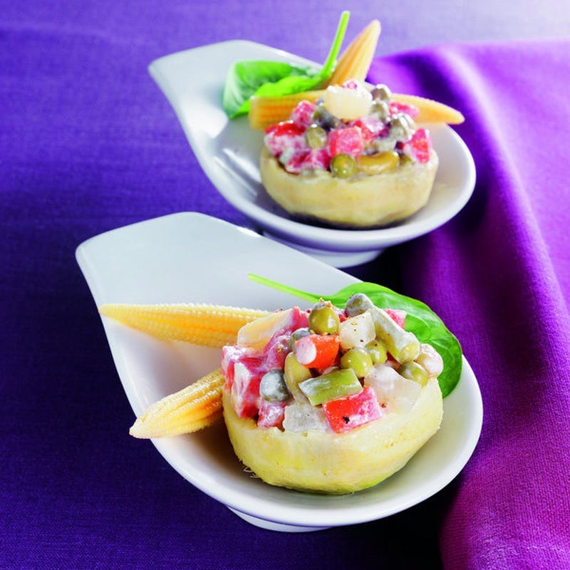 Photo de/du Fond d'artichaut à la macédoine par WW