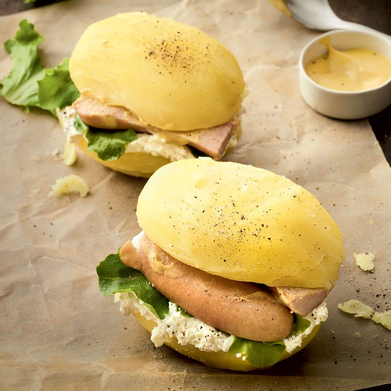 Photo de/du Burger de pomme de terre par WW