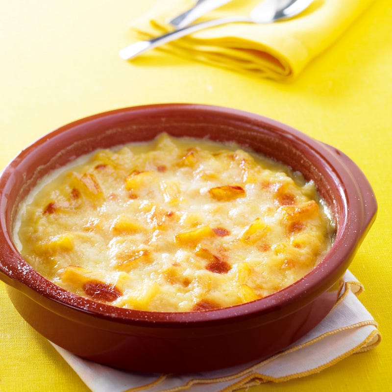 Photo de/du Gratin d'ananas à la noix de coco par WW