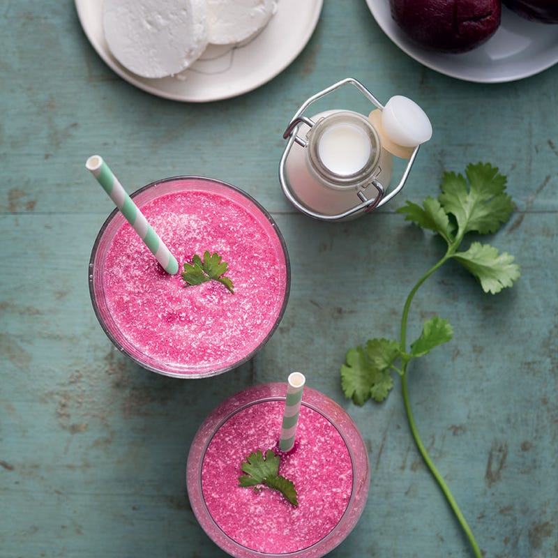 Photo de/du Smoothie de betteraves au chèvre frais par WW
