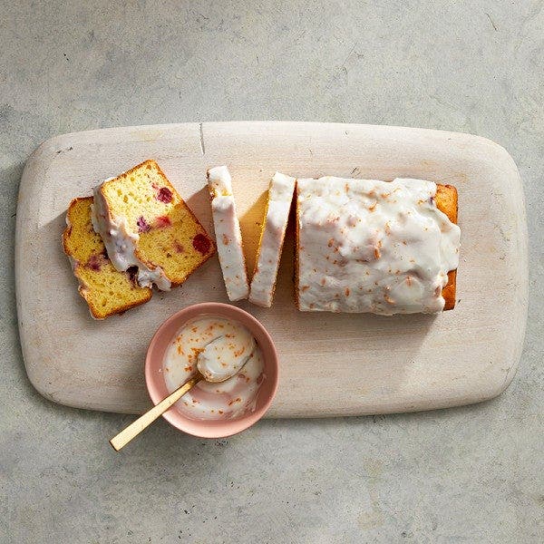 Cake à l'orange et cranberry