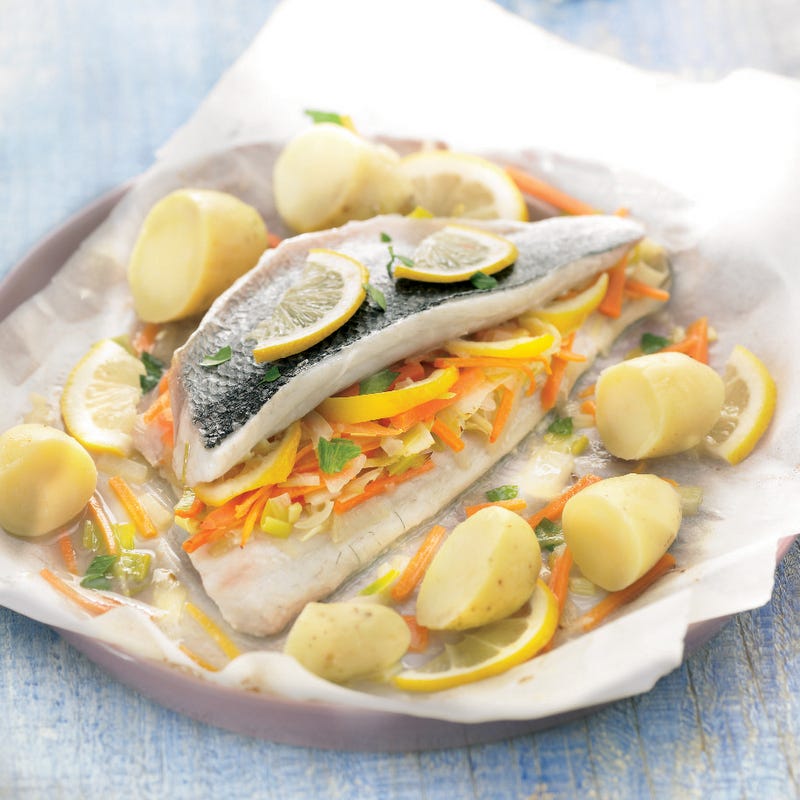 Photo de/du Dorade farcie, pommes de terre vapeur par WW