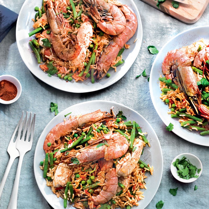 Photo de/du Jambalaya poulet gambas par WW