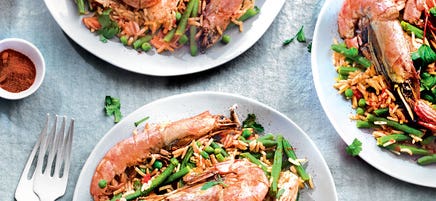 Jambalaya poulet gambas