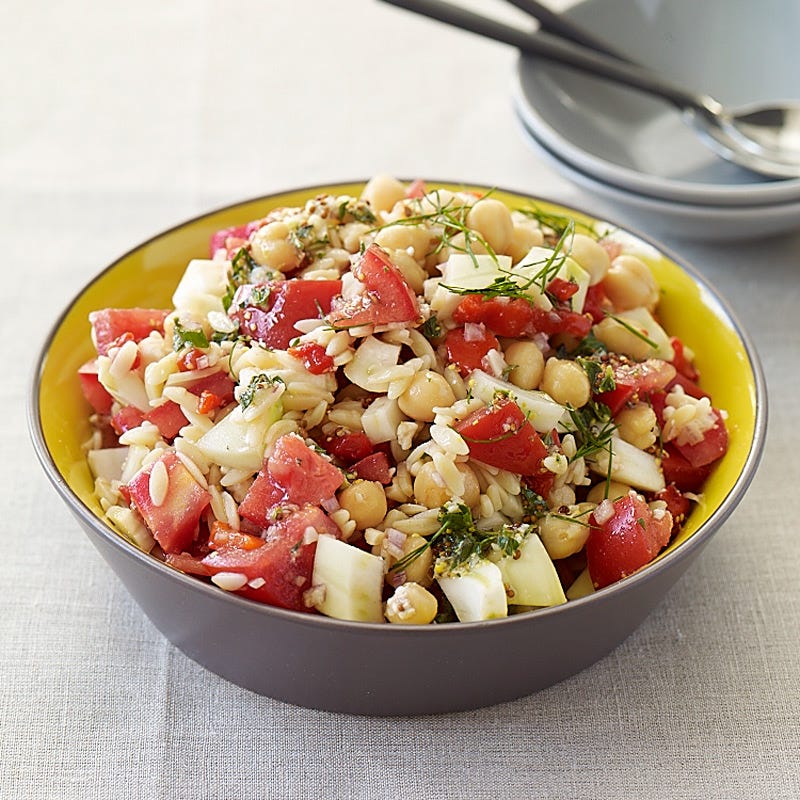 Photo de/du Salade de pâtes et pois chiches au fenouil par WW