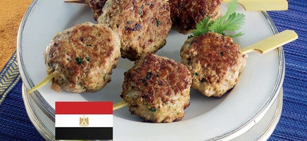 Kebab d'agneau
