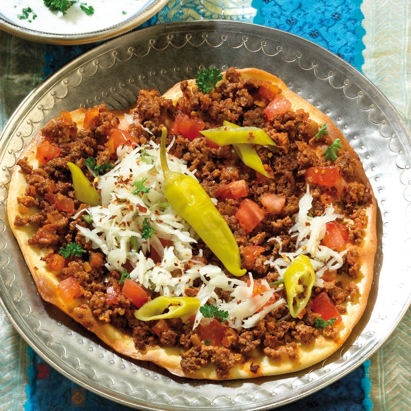 Photo de/du Lahmacun (pizza turque) par WW