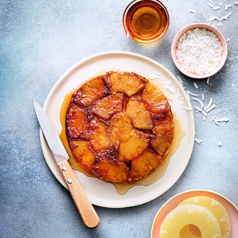 Gâteau tatin d'ananas