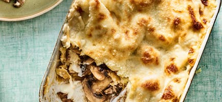 Lasagnes aux champignons