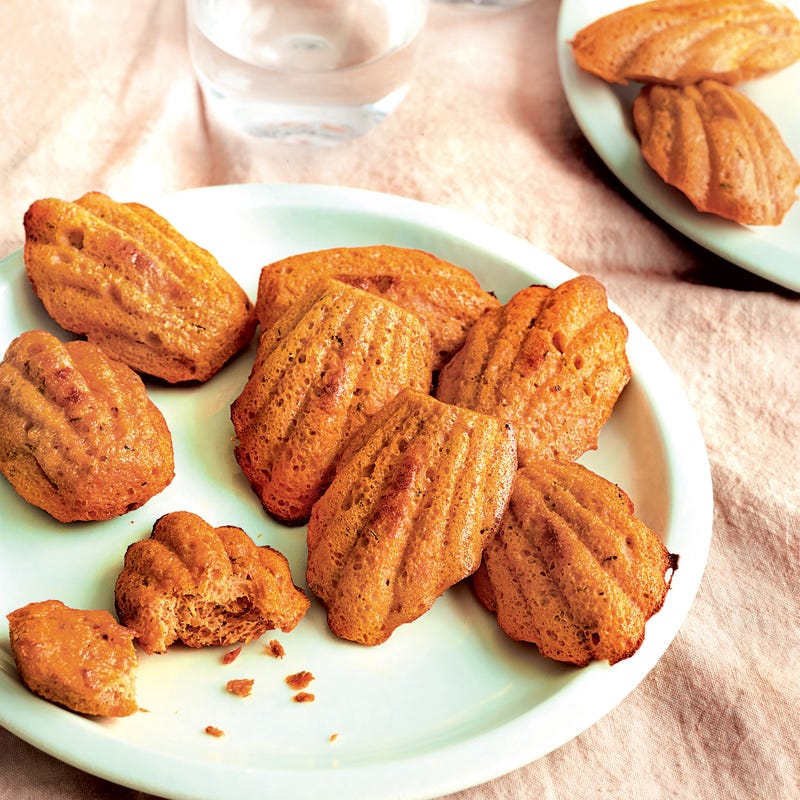 Madeleines salées