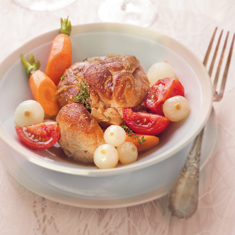 Photo de/du Jarret de veau aux carottes par WW