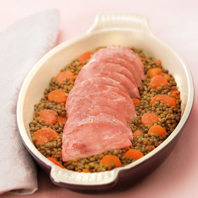 Photo de/du Lentilles au jambonneau par WW