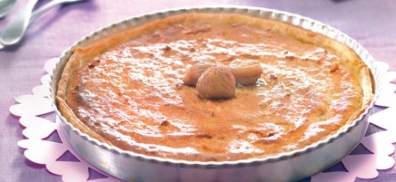 Tarte à la châtaigne