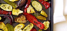 Légumes dorés au four