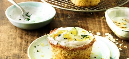 Cupcakes aux céréales et à la mangue