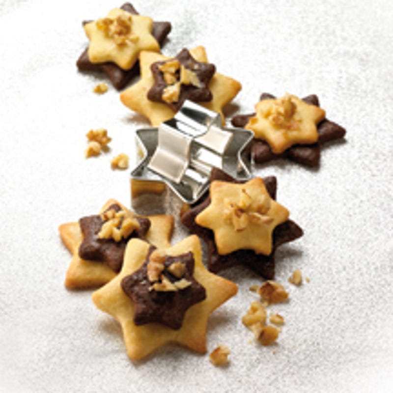 Photo de/du Étoiles bicolores aux noix par WW