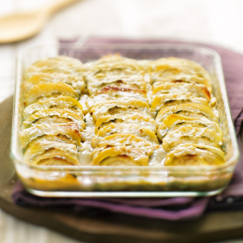 Photo de/du Pommes de terre et courgettes à la boulangère par WW