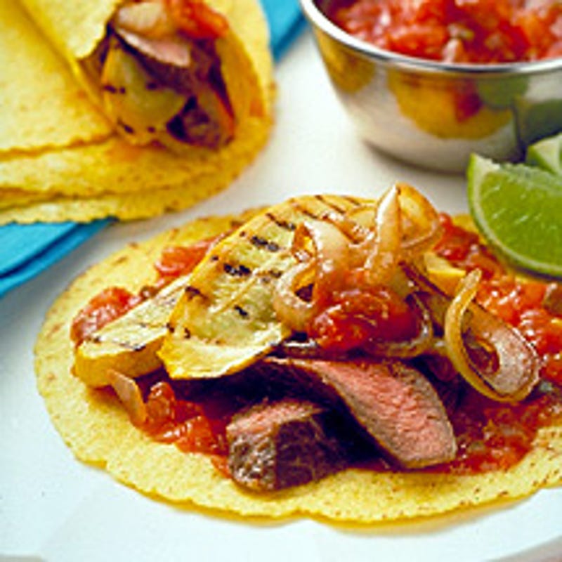 Photo de/du Fajitas au boeuf grillé par WW