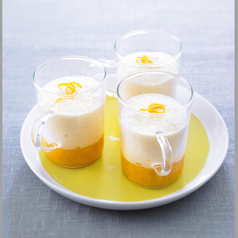 Mousse à l'orange et marmelade