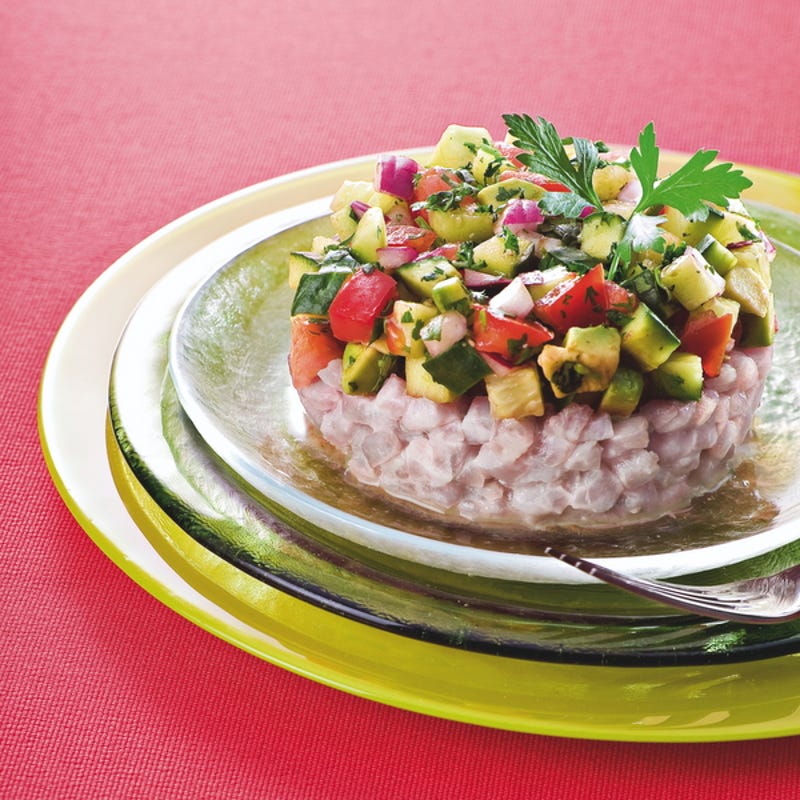 Photo de/du Ceviche d'espadon, salsa avocat-concombre par WW