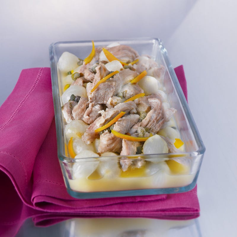 Photo de/du Emincé de veau aux oignons grelots et orange par WW