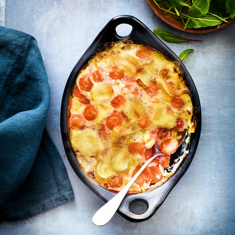Carottes en tartiflette