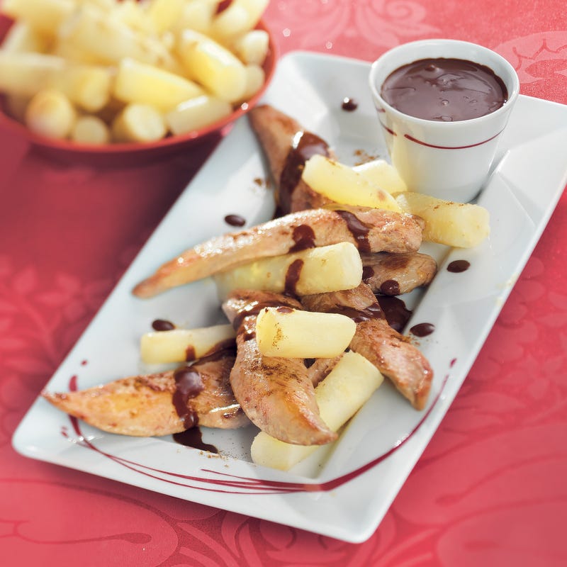 Photo de/du Canard sauté café, chocolat par WW