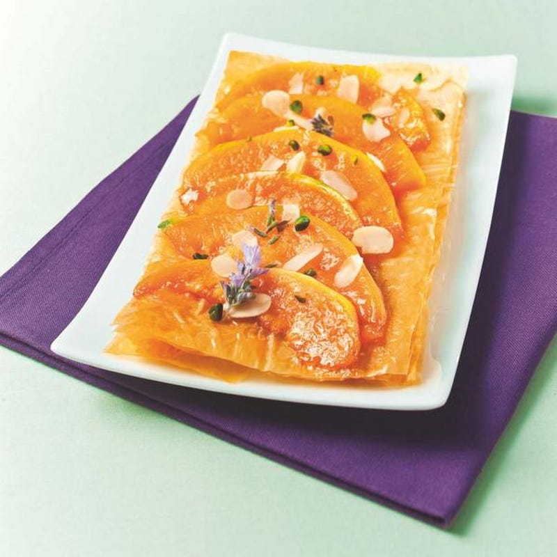 Photo de/du Feuilleté de melon à l'amande et éclats de pistache par WW