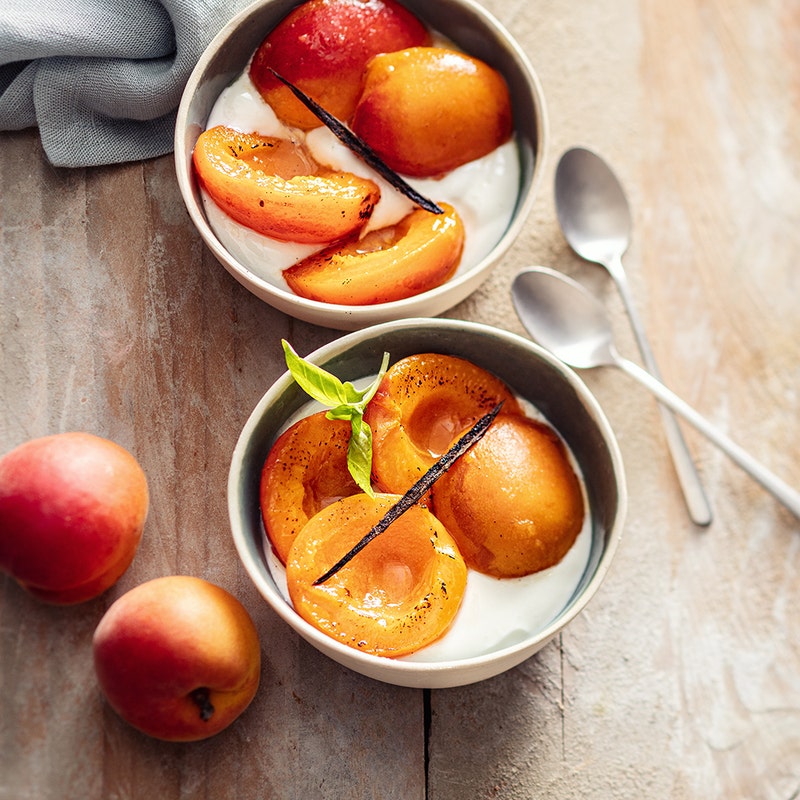Abricots caramélisés