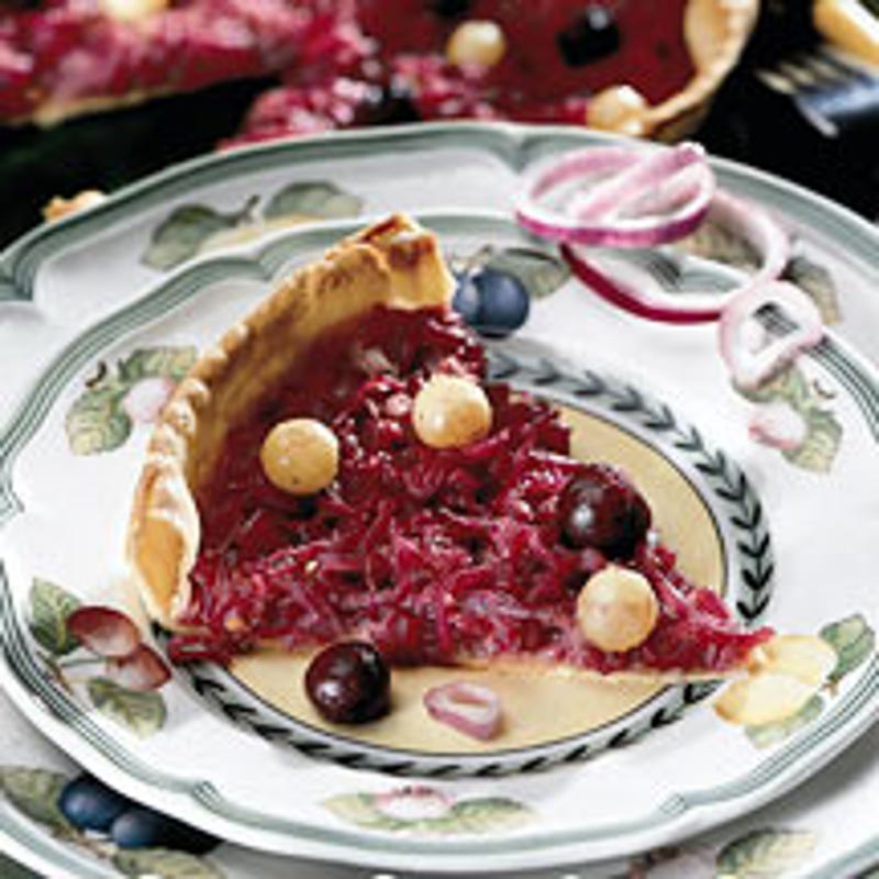 Photo de/du Tarte aux oignons et aux raisins par WW