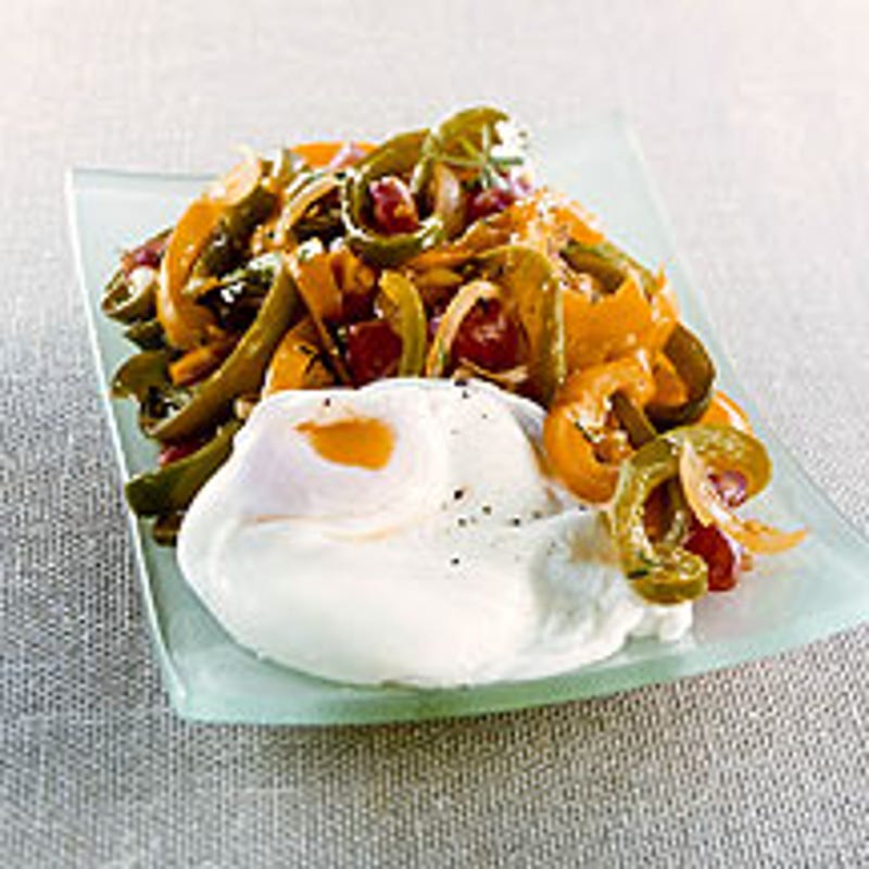 Photo de/du Poivronnade à l’œuf poché par WW