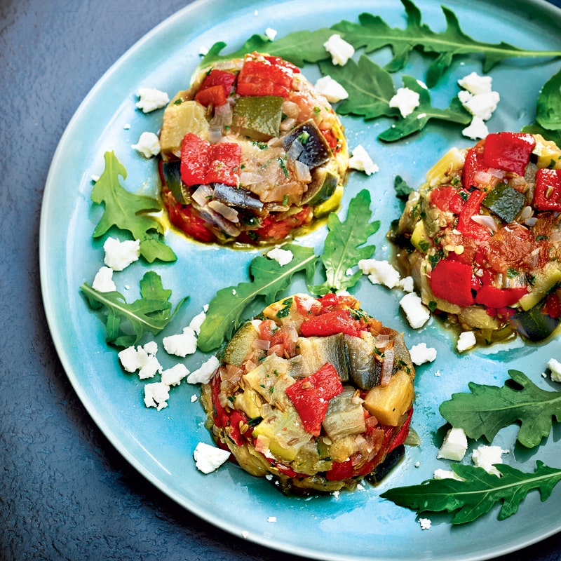 Pressés de légumes confits