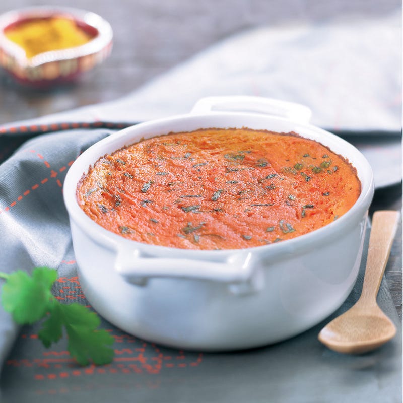 Photo de/du Flan de carotte au curry et coriandre par WW