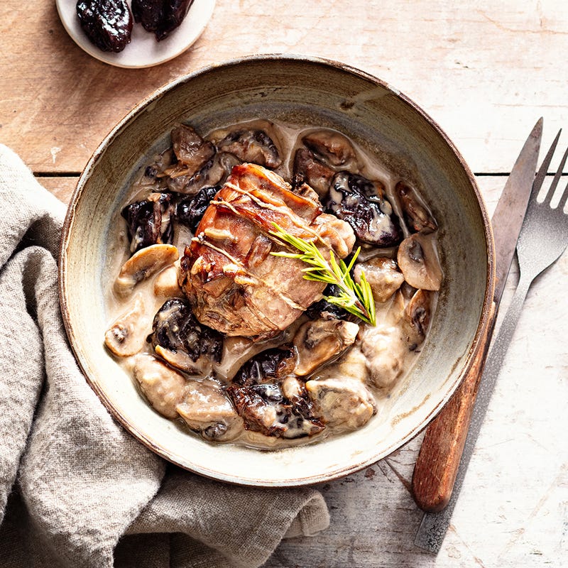 Lapin aux pruneaux traditionnel