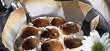 Corolles croustillantes aux mirabelles