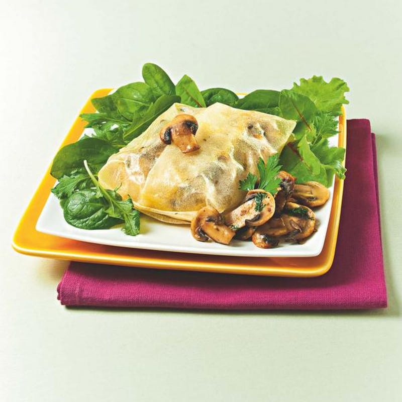 Photo de/du Croustillant d'espadon aux champignons par WW