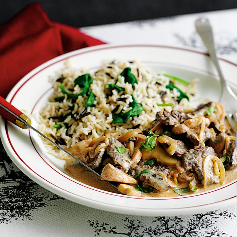 Photo de/du Boeuf façon Stroganoff par WW