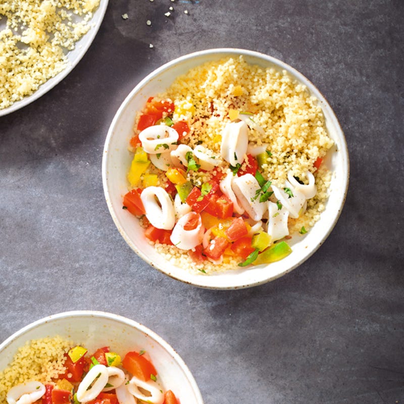 Photo de/du Couscous de calamars par WW