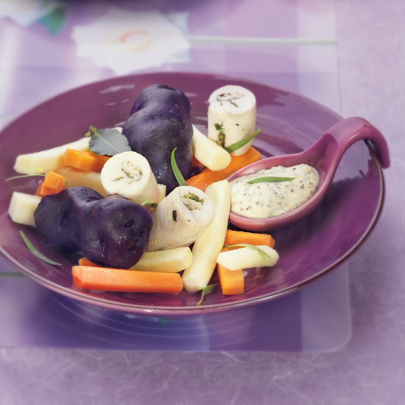Photo de/du Ballotins de volaille aux légumes anciens par WW