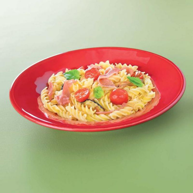 Photo de/du Pâtes au jambon de Parme et aubergines par WW