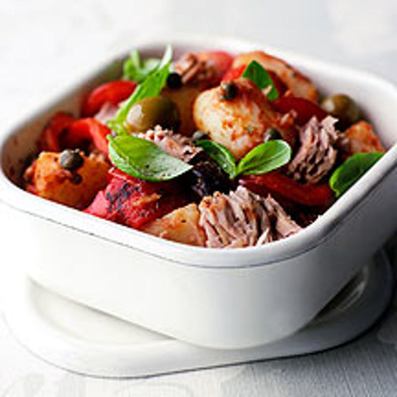 Salade de pommes de terre au thon