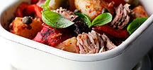 Salade de pomme de terre au thon
