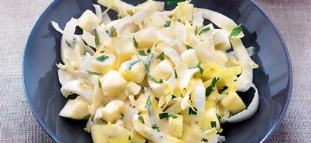 Salade d'endives aux pommes