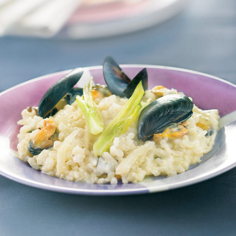 Photo de/du Risotto au fenouil et aux moules par WW