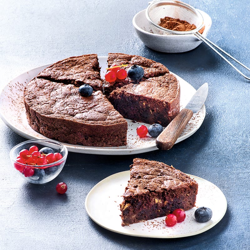 Gâteau moelleux chocolat et zucchine