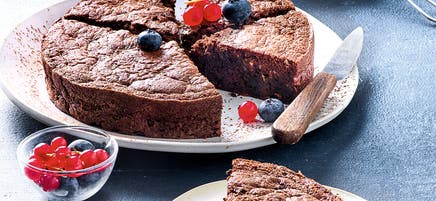 Gâteau moelleux chocolat et zucchine