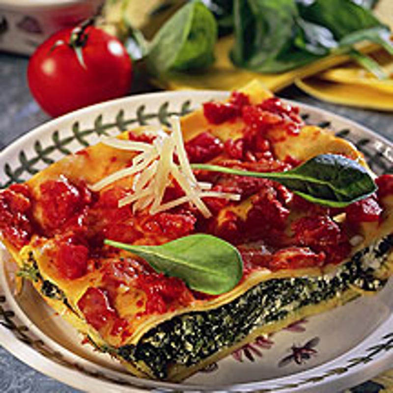 Photo de/du Lasagne aux épinards et à la ricotta par WW