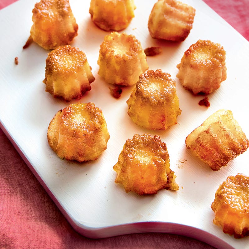 Mini-cannelés à la semoule